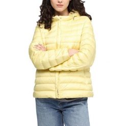 Kurtka GEOX D JAYSEN Żółty. Żółte kurtki damskie Geox, bez wzorów, z tkaniny, bez kaptura. Za 735.99 zł.