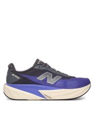 New Balance Buty do biegania FuelCell Rebel v5 MFCX4KU Niebieski. Niebieskie buty sportowe męskie New Balance, z materiału, bez zapięcia, do biegania. Za 699.99 zł.