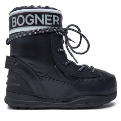 Śniegowce Bogner. Czarne śniegowce i trapery damskie Bogner. Za 1,259.00 zł.