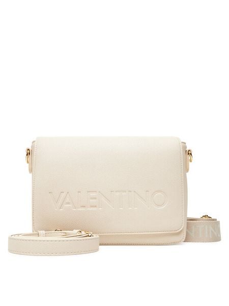 Valentino Torebka Foxy Re VBS9EO09 Écru. Białe listonoszki damskie Valentino, bez wzorów, bez dodatków. Za 549.99 zł.