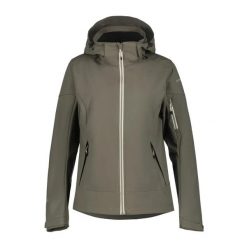 Spódnica trekkingowa damska Icepeak Bedra. Szare spódnice damskie Icepeak, bez wzorów. Za 300.00 zł.