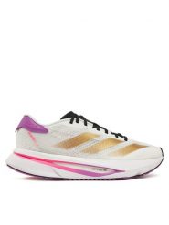 Adidas Buty do biegania adizero SL2 JQ7463 Biały. Białe obuwie sportowe damskie Adidas, bez wzorów, z materiału, do biegania. Za 419.99 zł.