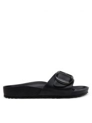 Birkenstock Klapki Madrid Big Buckle Eva 1029635 Czarny. Czarne klapki damskie Birkenstock, bez wzorów, z syntetyku, bez obcasa. Za 199.99 zł.