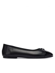 Gant Baleriny 30511856 Czarny. Czarne baleriny damskie GANT, bez wzorów, ze skóry, bez obcasa. Za 329.99 zł.