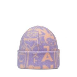 Czapka BUFF POLAR PRINTS BEANIE LETA GRAPE ICE. Fioletowe czapki i kapelusze damskie Buff, na zimę, bez wzorów, z polaru, sportowe. W wyprzedaży za 104.93 zł.