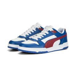 Buty do chodzenia męskie Puma RBD GAME LOW. Białe buty sportowe męskie Puma, z gumy, bez zapięcia, trekkingowe. Za 241.00 zł.