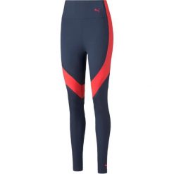 Puma Legginsy Train Eversculpt 52094366. Czerwone legginsy damskie Puma, bez wzorów, do biegania. Za 182.99 zł.