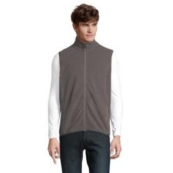 Ocieplacz Na Ciało Dla Dorosłych Unisex Factor Fleece Zapinany Na Zamek. Brązowe bluzy męskie SOL'S, m, bez wzorów, bez kaptura. Za 104.99 zł.