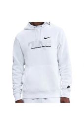 Bluza z kapturem Nike Sportswear IM8321-100 white. Białe bluzy męskie Nike, l, bez wzorów, z materiału, z kapturem. Za 296.70 zł.