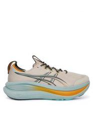 Asics Buty do biegania Gel-Nimbus 28 Tr 1011C309 Beżowy. Brązowe buty sportowe męskie Asics, z meshu, bez zapięcia, do biegania. Za 889.99 zł.