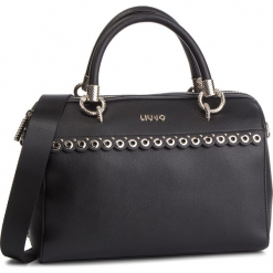 Torebka LIU JO - M Satchel Darsena R N68042 E0007 Nero 22222. Czarne torebki do ręki damskie marki Liu Jo, ze skóry ekologicznej. Za 739.00 zł.