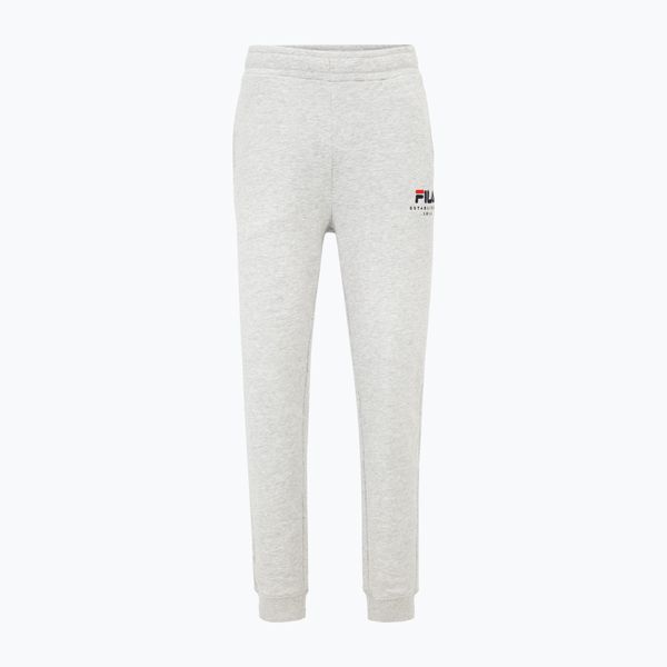 Spodnie FILA Bovrup light melange. Szare spodnie materiałowe damskie Fila, m, bez wzorów, z materiału. Za 159.99 zł.