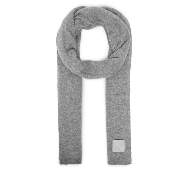 Szalik Calvin Klein. Szare szaliki i chusty damskie Calvin Klein, bez wzorów. Za 599.99 zł.