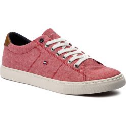 Sneakersy TOMMY HILFIGER - Seasonal Textile Sneaker FM0FM02204 Tango Red 611. Półbuty na co dzień męskie marki Tommy Hilfiger. Za 339.00 zł.