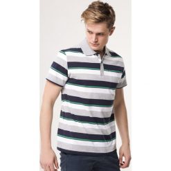 Jasnoszara Koszulka Strengthlessness. Koszulki polo męskie marki Born2be. Za 49.99 zł.