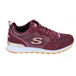 Buty na co dzień damskie SKECHERS RETROS OG 85 skóra. Czerwone obuwie sportowe damskie Skechers, bez wzorów, ze skóry, trekkingowe, Skechers Sport. Za 243.00 zł.