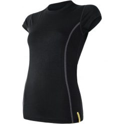 Sensor Koszulka Sportowa Damska Active Black L. Czarne koszulki sportowe damskie Sensor, z krótkim rękawem. W wyprzedaży za 49.00 zł.