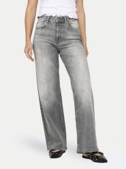 ONLY Jeansy Madison 15299800 Szary Wide Leg. Szare jeansy damskie Only. Za 199.99 zł.