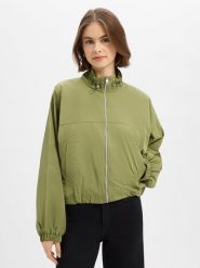 More & More Kurtka Kobiety Sztuczne włókno zielony, 36. Zielone kurtki damskie More & More, bez wzorów, z włókna, bez kaptura. Za 329.95 zł.