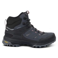 Buty damskie trekkingowe wysokie z membraną Regen Vibram. Szare trekkingi damskie Regatta. W wyprzedaży za 499.99 zł.