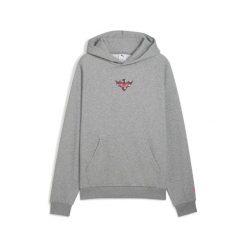 Bluza z kapturem Puma Melo Alwayz On 1. Szare bluzy sportowe męskie Puma, bez wzorów, z kapturem, do koszykówki. Za 317.50 zł.