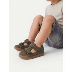 Sandały G-Star. Brązowe sandały chłopięce G-Star, bez zapięcia. Za 110.99 zł.