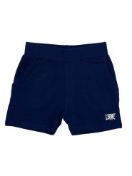 Odzież sportowa na co dzień na siłownię. Niebieskia szorty sportowe damskie LEONE 1947 APPAREL, s, bez wzorów, z jersey, sportowe, na fitness i siłownię. Za 42.06 zł.