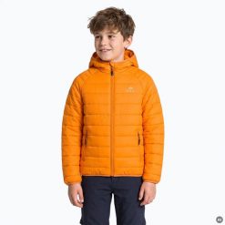 Kurtka dziecięca KADVA Litey JR. Brązowe kurtki i płaszcze dla chłopców KADVA, na jesień, bez wzorów, z materiału, sportowe, bez kaptura. Za 179.99 zł.