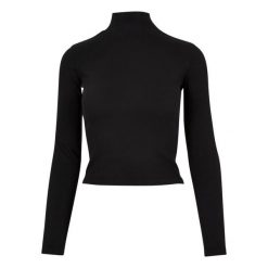 Damski sweter z wyciętymi plecami Urban Classics GT. Czarne swetry damskie Urban Classics, na zimę, bez wzorów, bez kołnierzyka, bez ramiączek, bez kaptura. Za 175.50 zł.