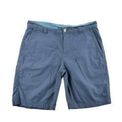 Second life - Spodenki męskie Columbia - Jak nowy. Niebieskie krótkie spodenki sportowe męskie Columbia, l, bez wzorów, trekkingowe. Za 85.16 zł.