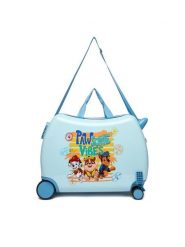Paw Patrol Walizka dziecięca CEO-ACCCS-SS26-223PAW Niebieski. Niebieskie torby i plecaki dziecięce Paw Patrol, z tworzywa sztucznego. Za 219.99 zł.