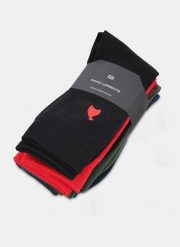 PAKO LORENTE - Zestaw 5 skarpet męskich. Skarpety męskie Pako Lorente, bez wzorów, z bawełny. Za 139.99 zł.