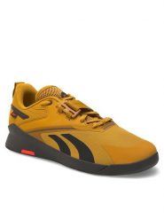 Reebok Buty na siłownię Lifter Pr III 100033344 Brązowy. Brązowe buty sportowe męskie Reebok, z materiału, bez zapięcia, na fitness i siłownię. Za 339.99 zł.