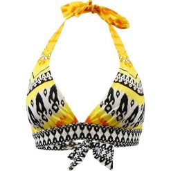 Biustonosz bikini "Cavalaire" w kolorze żółto-czarno-białym. Bikini damskie marki Val d´Azur. W wyprzedaży za 173.95 zł.