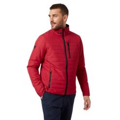 Kurtka uniwersalna męska Helly Hansen Insulator. Czerwone kurtki sportowe męskie Helly Hansen, m, bez wzorów, z syntetyku, żeglarskie. W wyprzedaży za 577.70 zł.