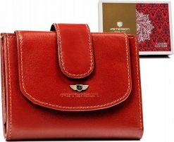 Peterson Średnich Rozmiarów, Skórzany Portfel Damski. Portfele damskie Peterson, bez wzorów. Za 154.00 zł.