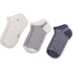 Zestaw 3 par niskich skarpet unisex TOM TAILOR - 90119 Graphic Stone Blue 406. Skarpety damskie marki Tom Tailor. Za 35.00 zł.