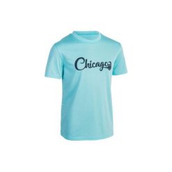 KOSZULKA FAST JR Chicago. Niebieskie t-shirty damskie TARMAK. Za 29.99 zł.