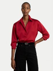 LAUREN RALPH LAUREN Koszula 200B27610006 Czerwony Relaxed Fit. Czerwone koszule damskie Lauren Ralph Lauren, m, bez wzorów, z syntetyku, bez kołnierzyka, bez ramiączek. Za 769.99 zł.