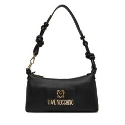 Torebka LOVE MOSCHINO. Czarne torebki do ręki damskie Love Moschino, bez wzorów, klasyczne, bez dodatków. Za 689.99 zł.