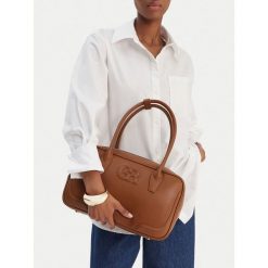 Torebka GINO ROSSI. Brązowe torebki do ręki damskie Gino Rossi, bez wzorów, klasyczne, bez dodatków. Za 229.99 zł.