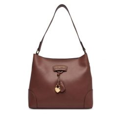 Torebka LOVE MOSCHINO. Brązowe torebki do ręki damskie Love Moschino, bez wzorów, klasyczne, bez dodatków. Za 1,009.00 zł.