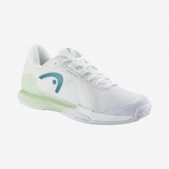 Damskie buty do padla Head Sprint Pro 40. Białe obuwie sportowe damskie Head, bez wzorów, do biegania. W wyprzedaży za 612.00 zł.
