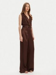 Marciano Guess Kombinezon 5YGD24 7350A Brązowy Regular Fit. Brązowe sukienki damskie Marciano Guess, z aplikacjami, z syntetyku, bez kołnierzyka, bez ramiączek. Za 779.99 zł.