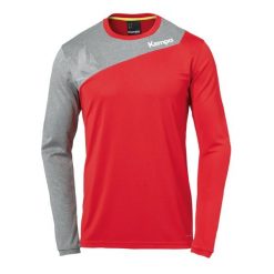 Dżersej z długim rękawem Kempa Core 2.0. Czerwone koszulki sportowe męskie Kempa, m, bez wzorów, z dżerseju, bez kołnierzyka, bez ramiączek, na fitness i siłownię. W wyprzedaży za 88.05 zł.