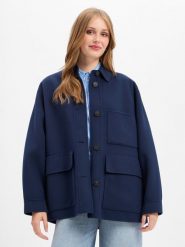 Weekend Max Mara kurtka z czystej wełny Kobiety wełna ze strzyży niebieski, 38. Niebieskie kurtki damskie Weekend Max Mara, bez wzorów, z wełny, bez kaptura. Za 2,449.95 zł.