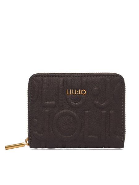 Liu Jo Portfel AF6156 E1139 Brązowy ciemny. Brązowe portfele damskie Liu Jo, bez wzorów. Za 249.99 zł.