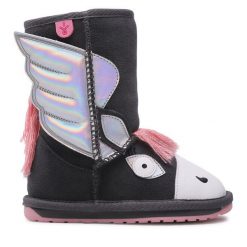 Śniegowce EMU Australia. Szare śniegowce dziewczęce Emu Australia, bez zapięcia. Za 499.99 zł.