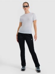 4F Spodnie softshellowe membrana 8000 damskie - czarne XL. Czarne spodnie materiałowe damskie 4f, s, bez wzorów, z softshellu. Za 349.99 zł.