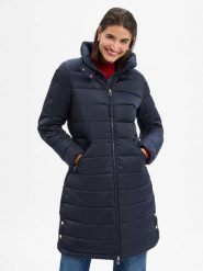 JOOP! Płaszcz Kobiety Sztuczne włókno niebieski, 40. Niebieskie płaszcze damskie JOOP!, bez wzorów, z włókna, eleganckie, bez kaptura. Za 1,399.95 zł.